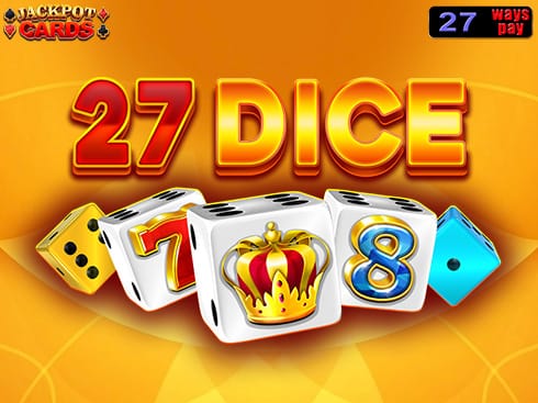 27 Dice game icon